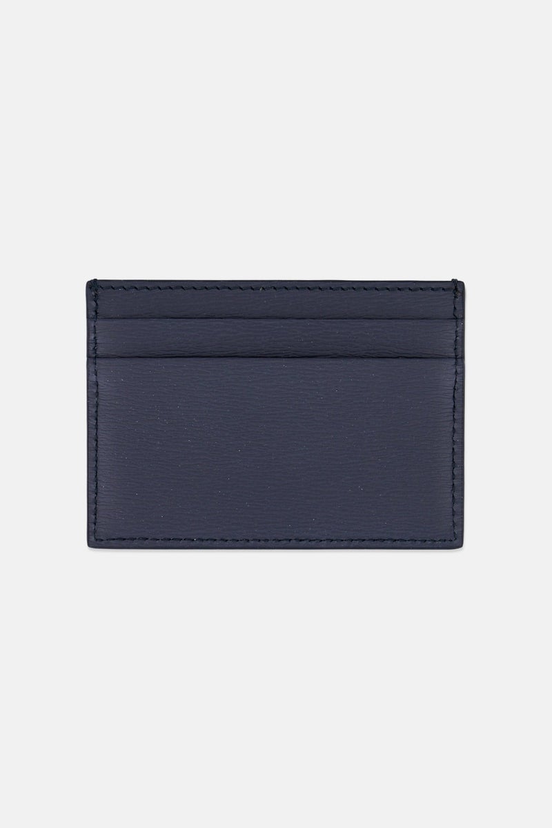 BALLY Men Brand Logo Card Holder, Navy - Image 2