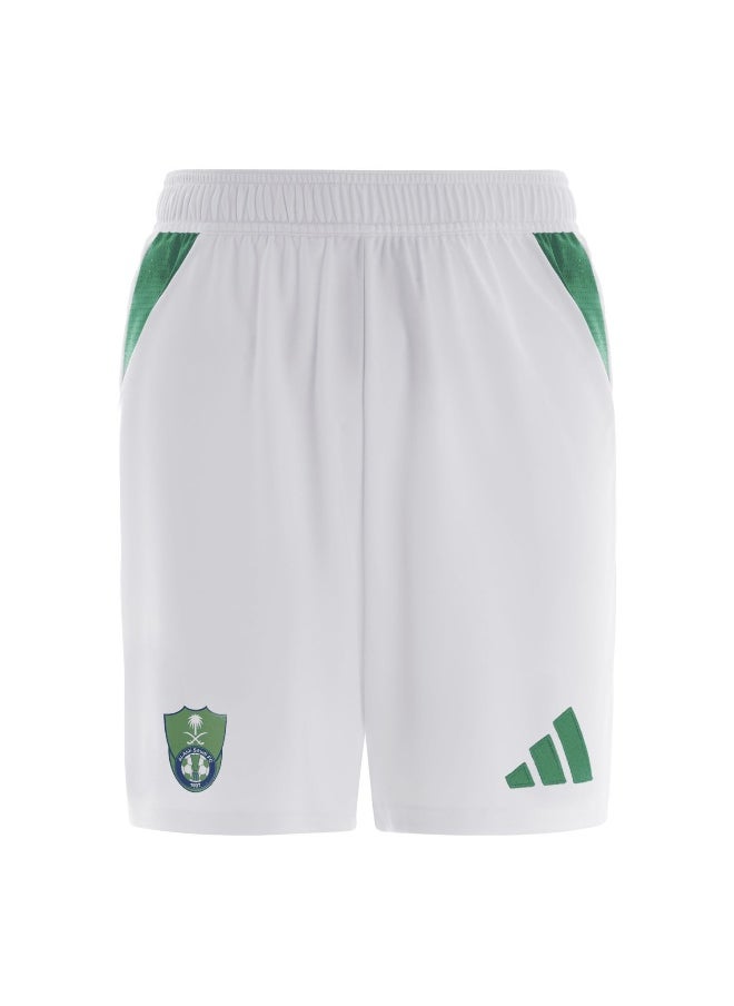 Adidas Adidas Al Ahli Fc Home Short Youth White Football Shorts For Kids Unisex 128  - Image 2