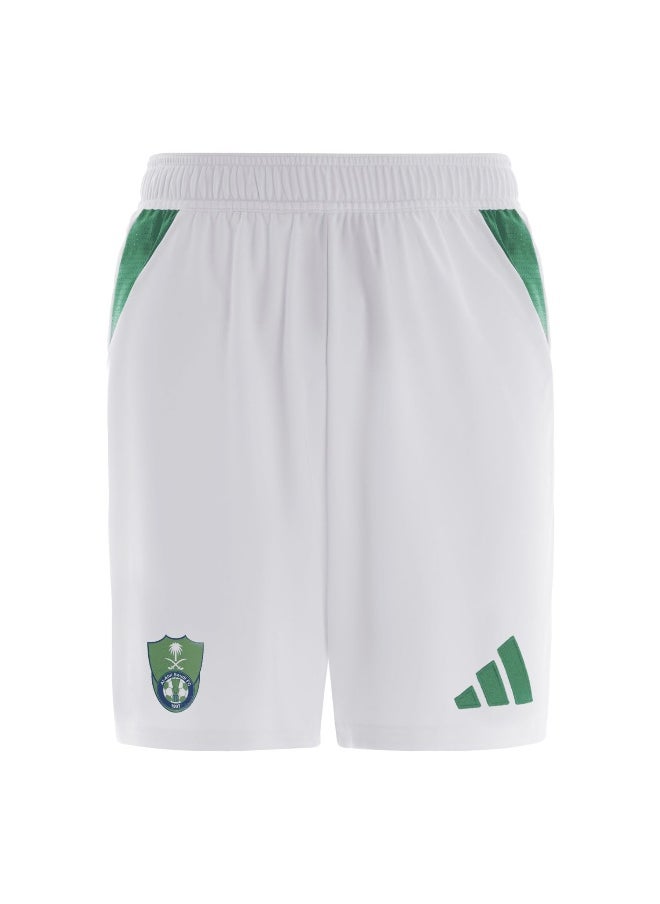 Adidas Adidas Al Ahli Fc Home Short Youth White Football Shorts For Kids Unisex 128  - Image 1