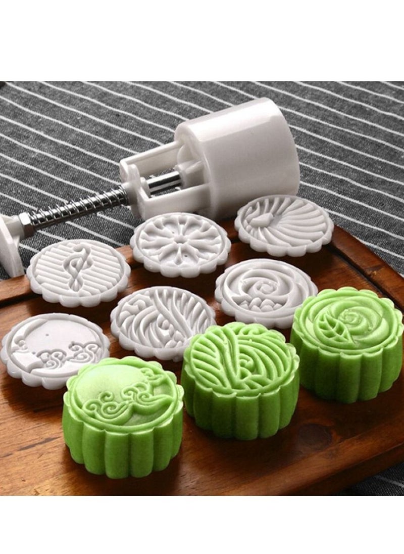 Generic - 3D Mooncake Mould Set different Pattern Shape Moon Cake Mold - Image 1