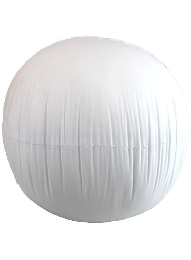 MoonRest Round Pillow Insert Hypoallergenic Polyester Form Stuffer-%100 Cotton Blend Covering for Sofa Sham, Decorative Pillow, Cushion and Bed - 11 Inch Diameter - Image 1