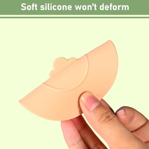 Keweilian Silicone Cup Covers， Multicolored Silicone Lids for Mugs, Cups, Tea Pots,Mug Covers，Hot Cup Lids for Coffee & Tea,4 Pack - Image 3