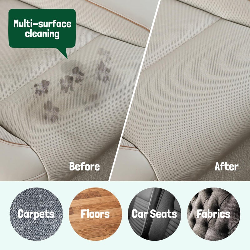 Sunny & Honey Pet Stain & Odor Miracle - 32 Fl Oz, Spring Mint Scent - Carpet Cleaner & Enzyme Spray for Carpets, Mattresses & Upholstery - Rug Shampoo & Dog Pee Cleaner & Odor Remover - Image 5