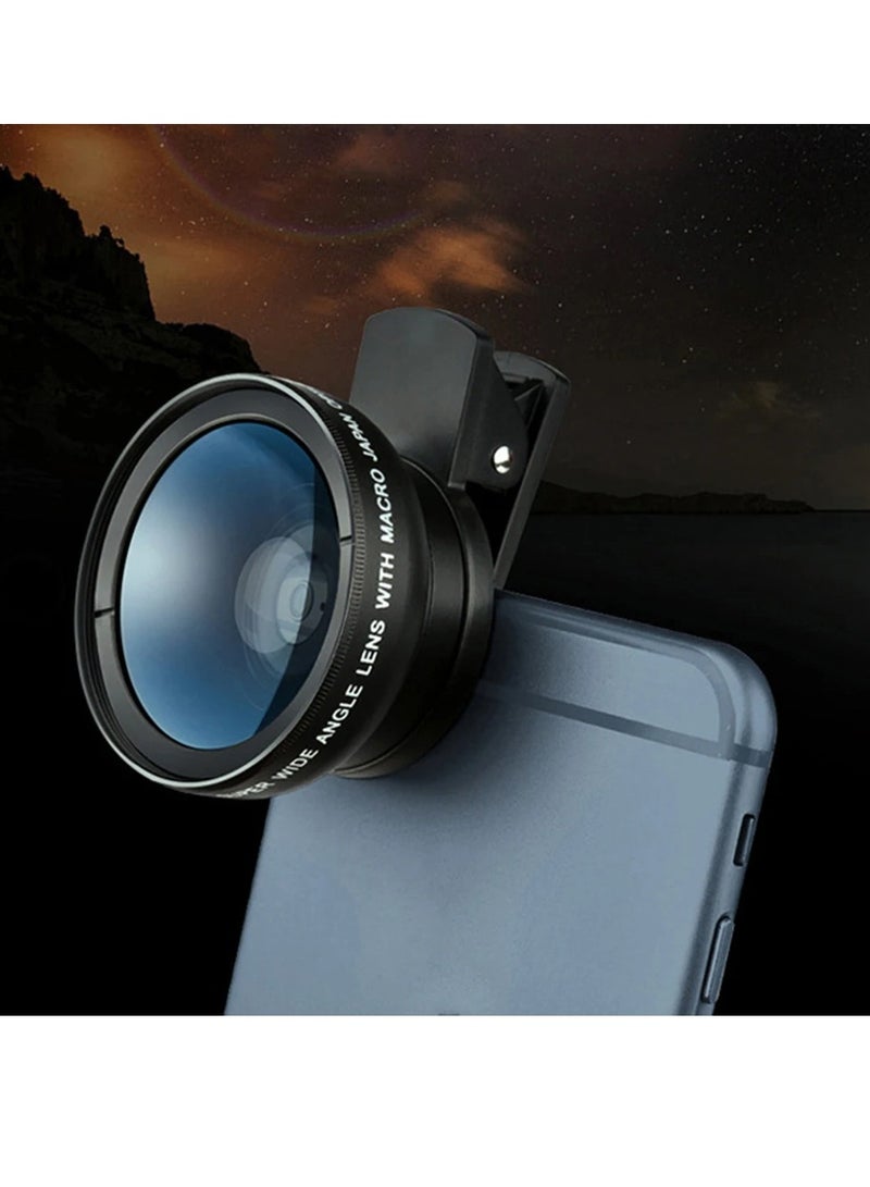 AROAQ Smartphone Camera Lens, 0.45x Super Wide Angle 2 In 1 Mobile Macro Phone Camera Lens, Portable And Convenient Clip On Professional Hd Camera Lens For Most Mobile Phones And Tablets, (1pc, Red) - Image 5