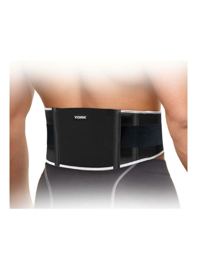 YORK ADJUSTABLE LUMBAR SUPPORT WITH POCKET (HEAT/COLD PAD)85082 BLACK - Image 3