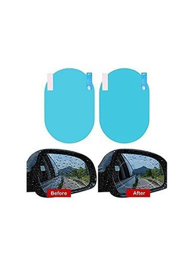 car mirror protection sticker for the Rain Two pcs - Image 5