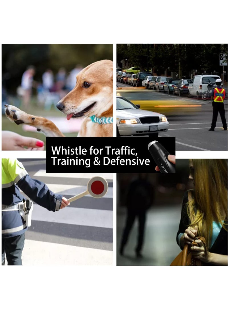 Chabeia Electronic Whistle, Battery Operated Whistle Adjustable 3 Different Loud Whistle Sounds with Lanyard Handheld Electronic Whistles for Referees Volleyball Coaches Teacher, Soccer Sports ,Pets Trainning -Black - Image 5