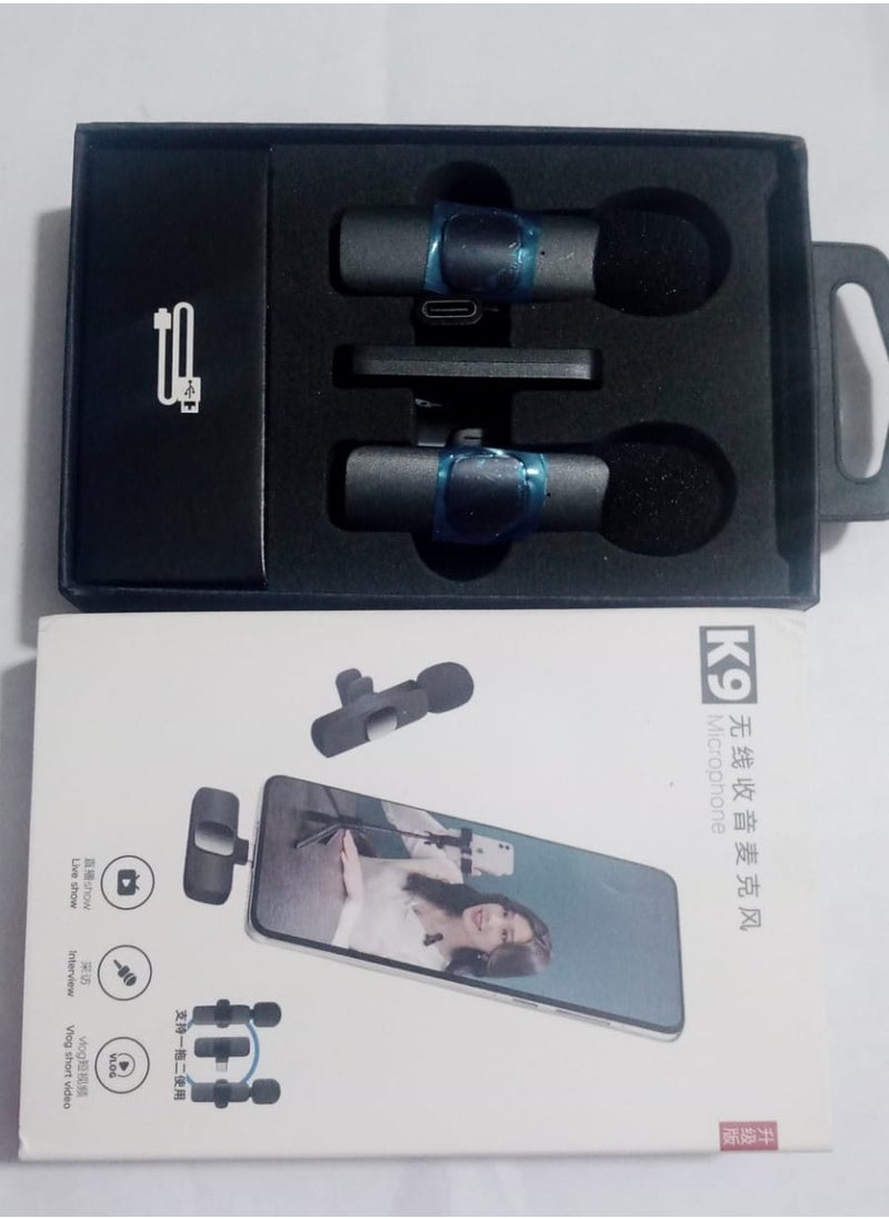 K9 Wireless Microphone Dual Type-C