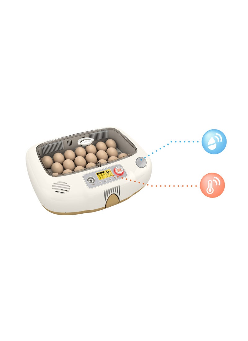 Rcom - Rcom Automatic Egg Incubator for Hatching Eggs with Automatic Temperature Control, Humidity Sensor, Made in Korea - Image 1