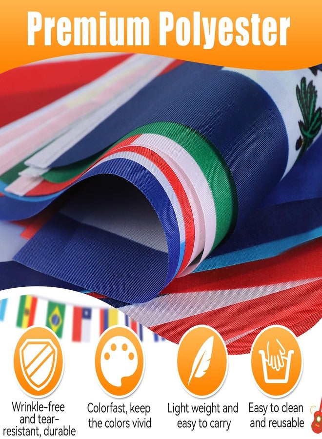 Alphatool Latin America 21 Countries String Flags Hispanic Heritage Month Decorations - Image 4