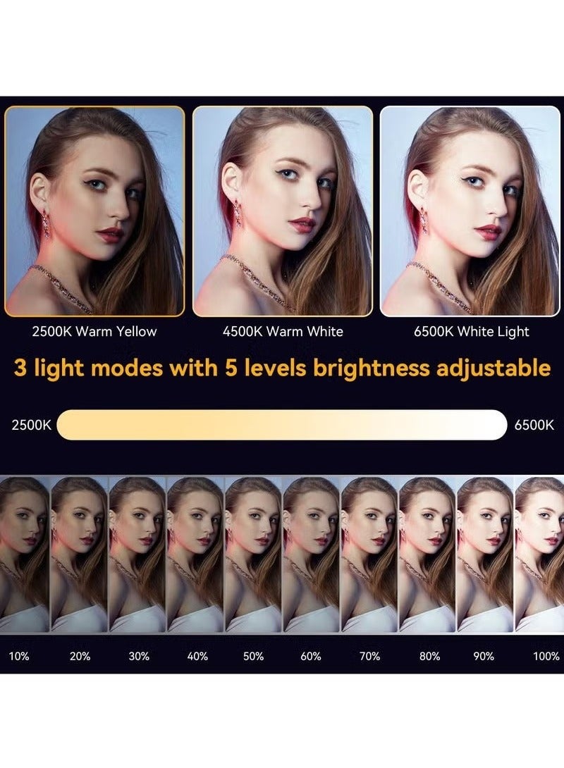 Mini Magnetic Phone Selfie Light Compatible with iPhone Magsafe, Clip on Pocket Light for Tablet Laptop Computer Zoom Video Call TikTok YouTube Video Recording Phone Filming Makeup  - Image 4