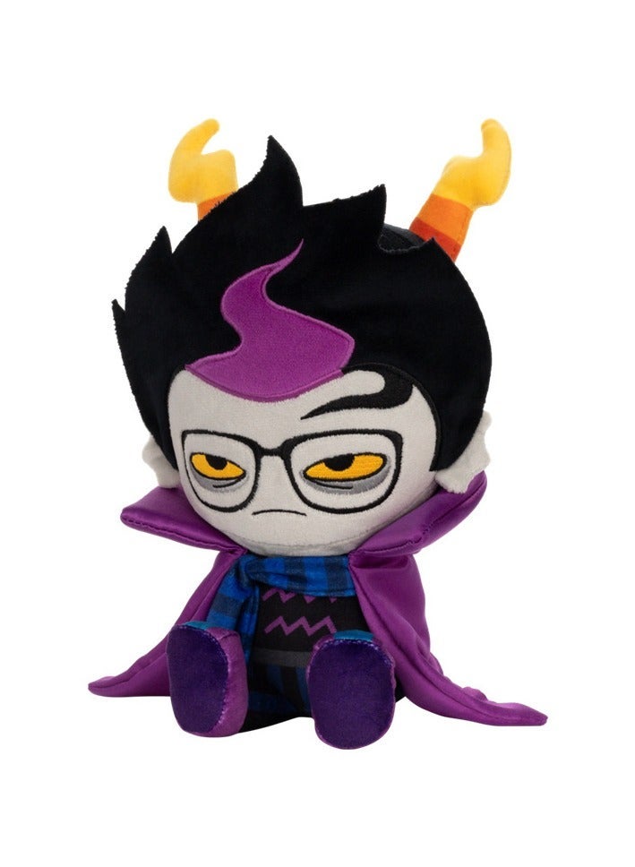 general Homestuck Eridan Ampora Plush Toy 19cm Stuffed Doll with Cape Soft PP Cotton for Fans and Collectors - Image 2