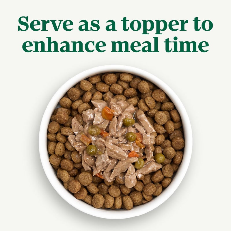 Nutro Hearty Stew Cuts in Gravy Adult Wet Dog Food Tender Chicken, Carrot & Pea Stew, 12.5 oz Cans (12 Count, Pack of 1) - Image 4