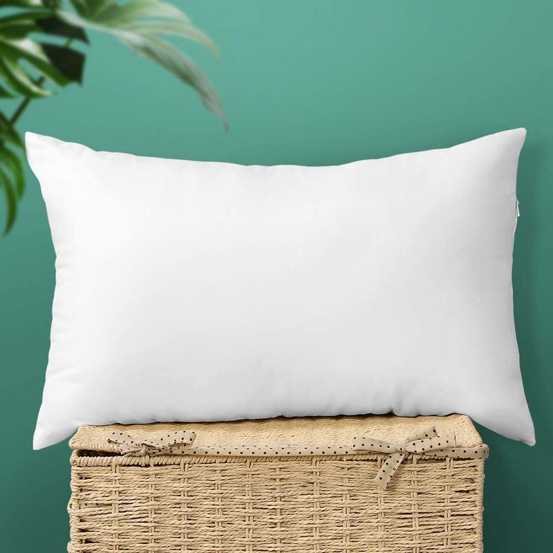 Otostar OTOSTAR Throw Pillow Insert Premium Pillow Stuffer Sham Rectangle Cushion Stuffer for Decorative Cushion Bed Couch Sofa Decor Pillows Inserts 16x24 Inch (Pack of 1)  - Image 1