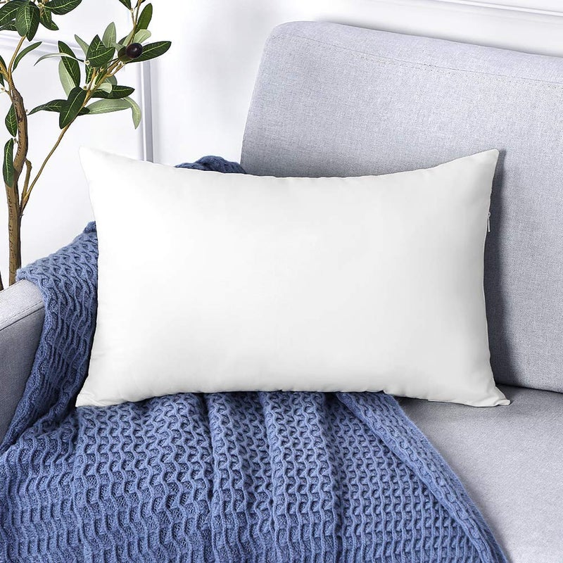 Otostar OTOSTAR Throw Pillow Insert Premium Pillow Stuffer Sham Rectangle Cushion Stuffer for Decorative Cushion Bed Couch Sofa Decor Pillows Inserts 16x24 Inch (Pack of 1)  - Image 4