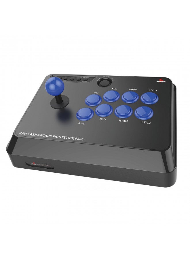May Flash F300 Arcade Fight Stick Joystick For Switch, Xbox Series X, PS4,PS3, Xbox One, Xbox 360, MacOS, Windows, Steam Deck, Neo Geo Mini, Neo Geo Arcade Stick Pro  - Image 1