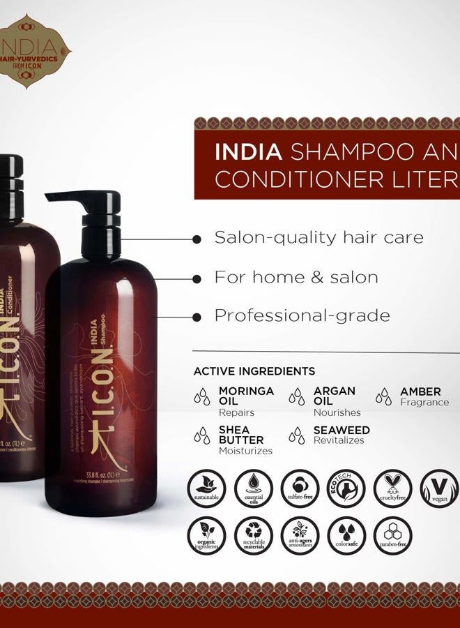 Icon India Shampoo and Conditioner Liter Duo by ICON - Image 4