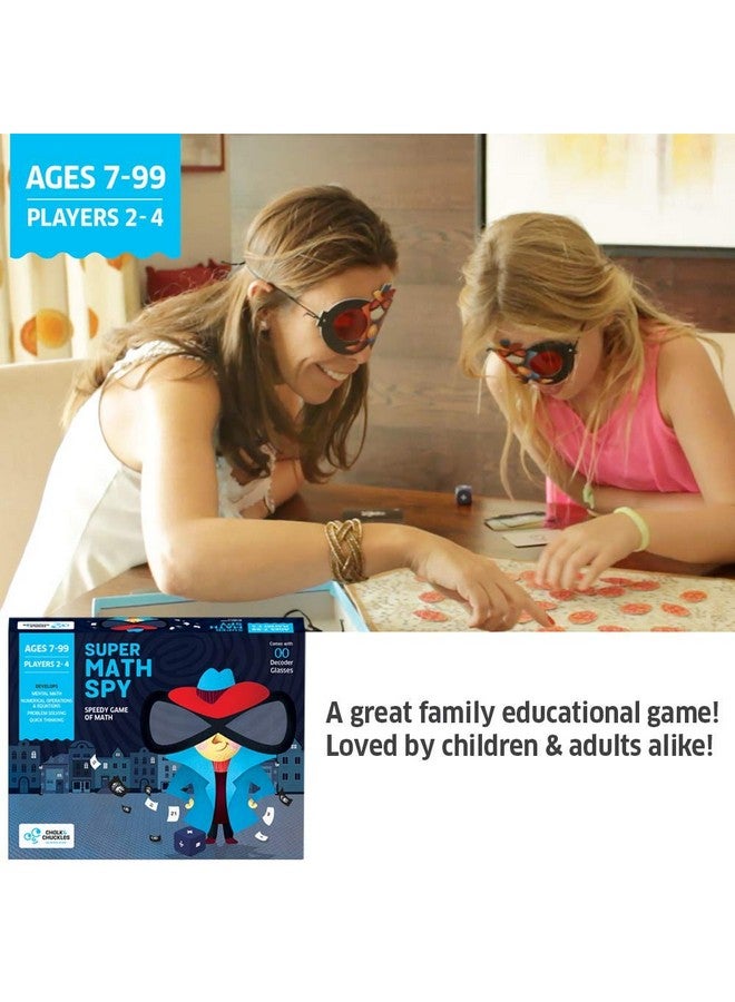 Chalk and Chuckles Board Games Combo Pack Super Math Spy and Super Word Spy, Game for Kids, Gift for Boys, Girls Age 8, 9, 10 and Above - Image 2