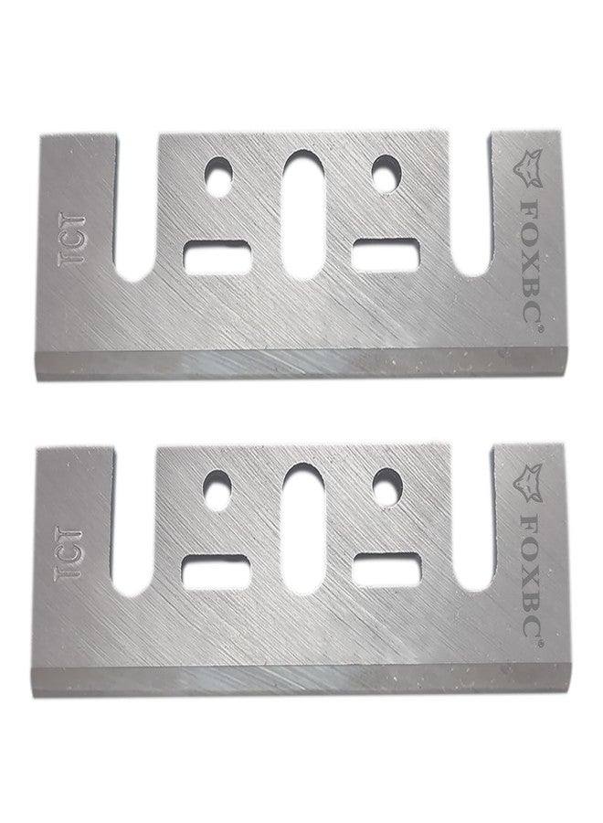 FOXBC 3-1/4 Inch 82mm TCT Carbide Planer Blades Replacement For Makita N1900B, KP0810, XPK01, DeWalt D26676, DW6655, DW680, Bosch 1594 PA1205, Ryobi and most Hand-Held Planer - Image 3