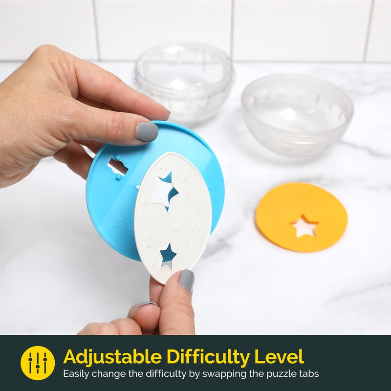 Pet Zone IQ Treat Ball Interactive Dog Ball - 3" Puzzle Treat Dispenser, Durable, Slow Feeder, for All Dog Breeds, Toys to Keep The Busy and Enrichment - Image 5