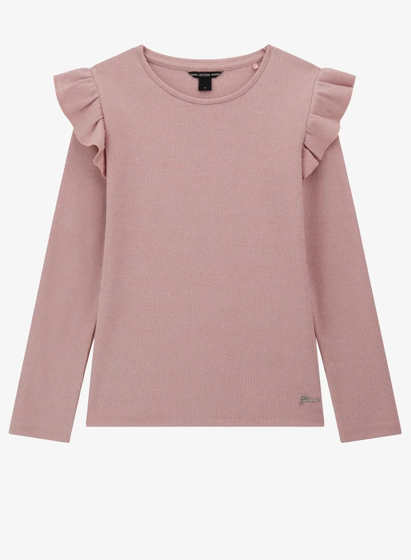 GUESS Kids Essential Crew neck T-Shirt