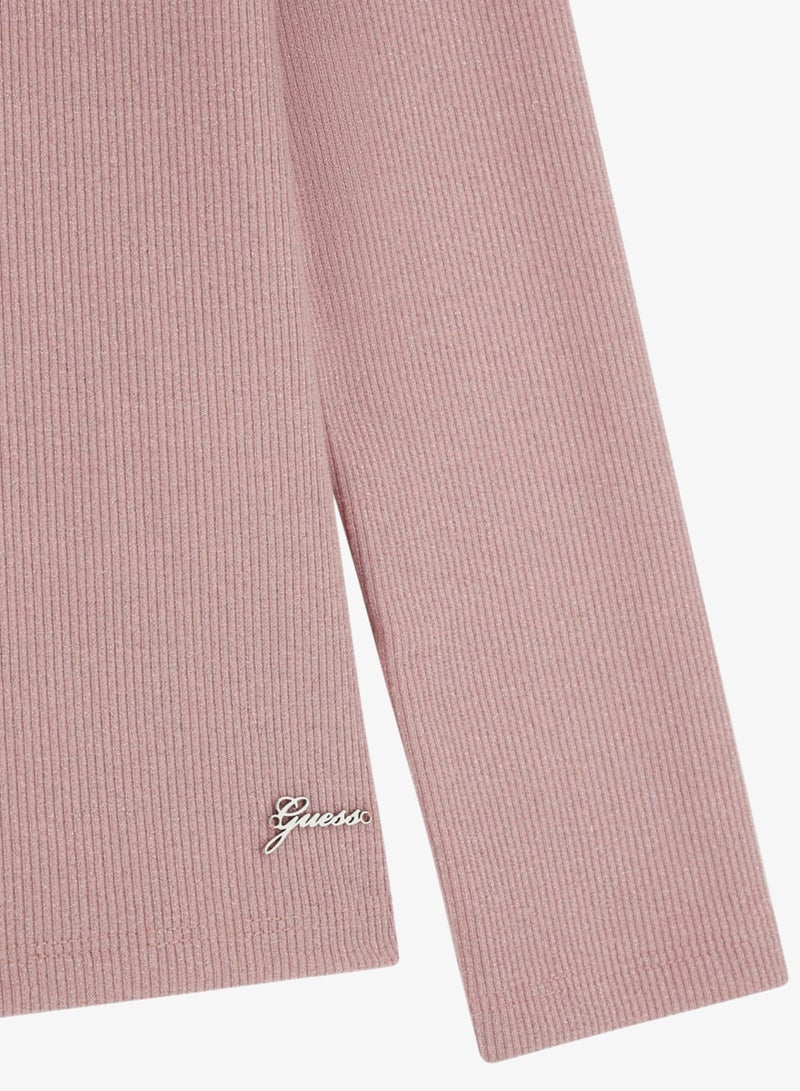 GUESS Kids Essential Crew neck T-Shirt - Image 3