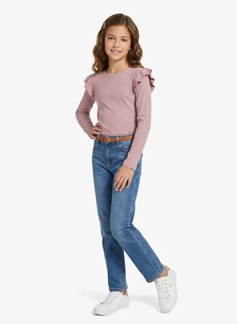GUESS Kids Essential Crew neck T-Shirt