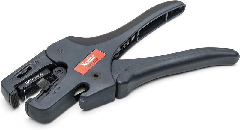 Xcelite Self Adjusting Wire Stripper with Spring | 32-10 AWG Stripping Range | Fiberglass Grip | SAS3210 - Image 4