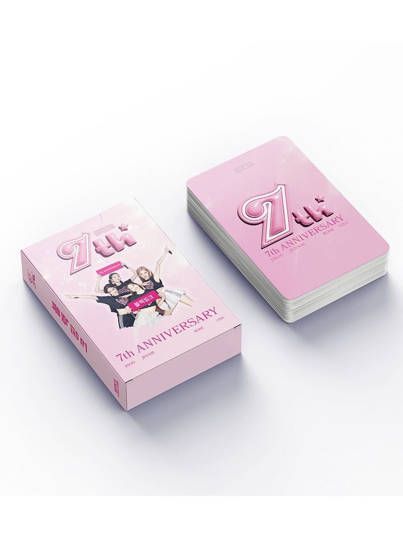 55 Pcs Blackpink 7th Anniversary Lomo Card - Image 4