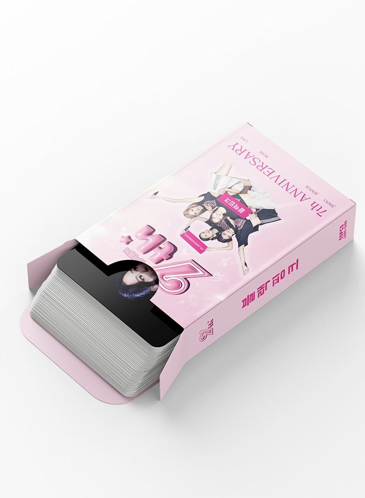 55 Pcs Blackpink 7th Anniversary Lomo Card - Image 5