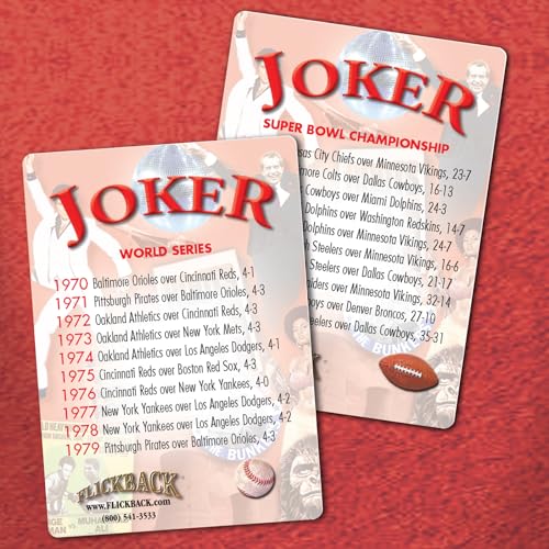 Flickback 1974 Trivia Playing Cards: Birthday or Anniversary Cards - Image 5
