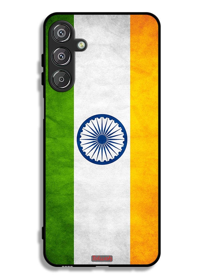 Tolwak Samsung Galaxy M36 Protective Case Cover Luminous Indian Flag