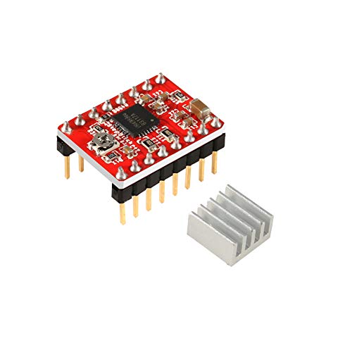 ACEIRMC 3D Printer CNC Shield V3 Engraver Expansion Board with 4X A4988 Driver Module and 4 x Radiator (Kits) - Image 4