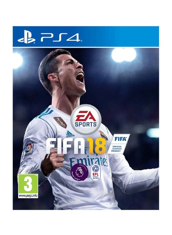 إي أيه لعبة الفيديو FIFA 18 (إصدار عالمي) - رياضات - playstation_4_ps4 - Image 1