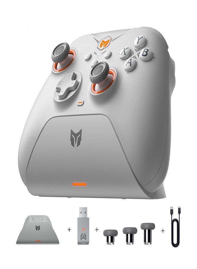 BIGBIG WON Drahtlose Controller, BIGBIG WON Gale Hall PC-Controller Bewegungssteuerung, Hall-Joysticks-Auslöser, 3 Paar Thumbsticks, PC-App-Gamecontroller für Switch/PC/iOS/Android Wireless Gaming Controller - Image 1