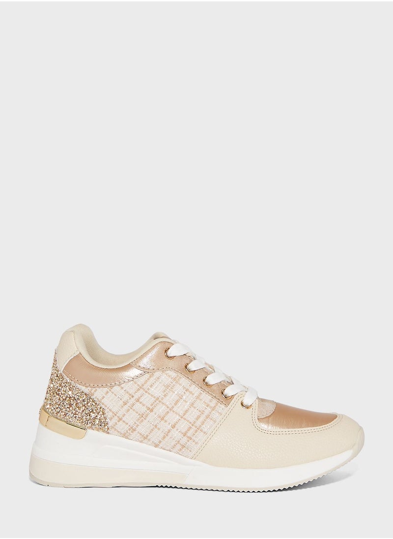 MENBUR Lace Up Low Top Sneakers  - Image 1
