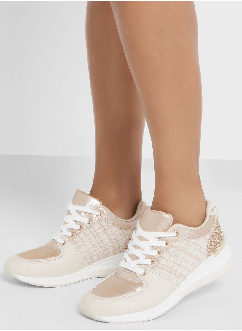 MENBUR Lace Up Low Top Sneakers  - Image 5