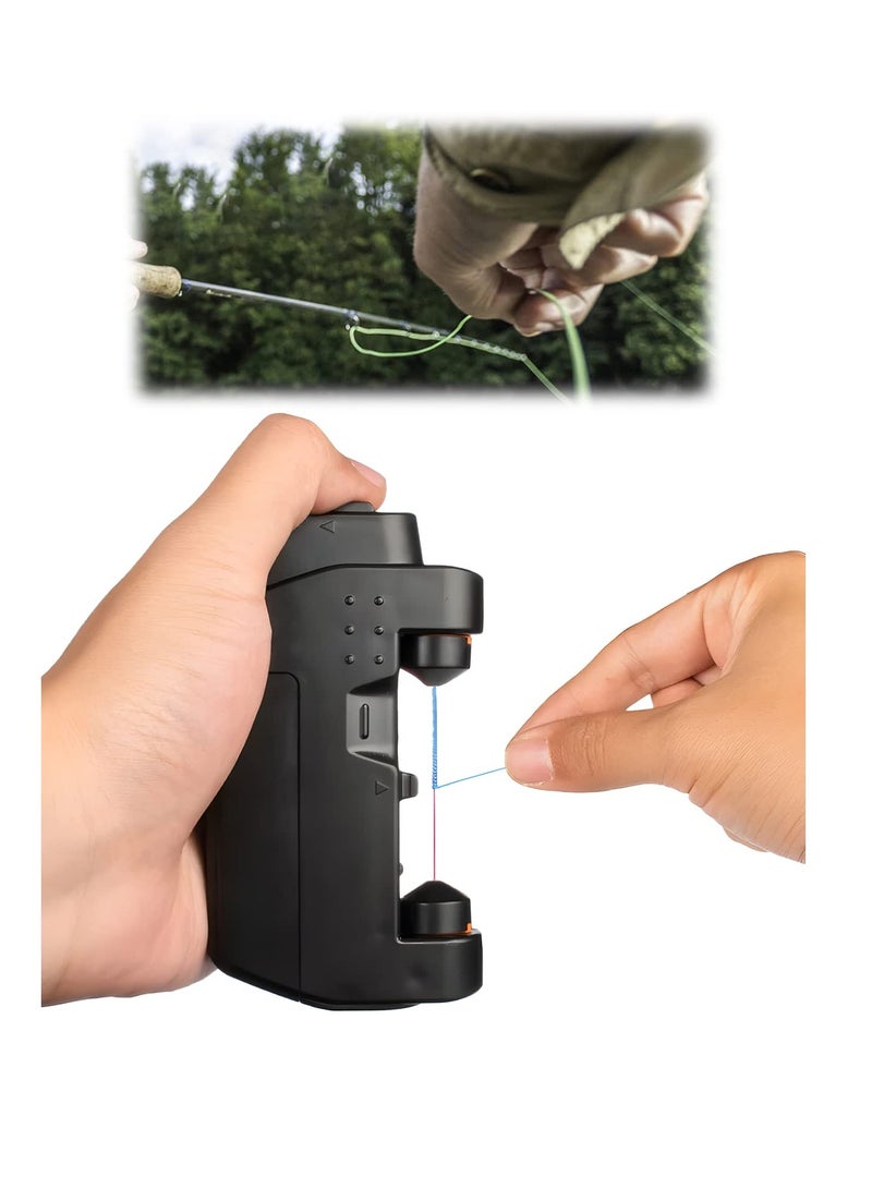 Zikra Electric Lure GT Knotter - Professional Fishing Tool, Fishing Knot Tying Tool, GT Knot Machine, Automatic Fishing Hook Tier Tool, Fishing Accessories Tying Fishing Line to Fishing Hooks - Image 1