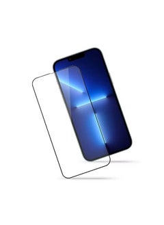 Huayu Defendr Full Coverage Tempered Glass Compatible With iPhone 13 Pro Max Glass/Plastic - Solid -Ultra-Thin Precision Touch Technology-shatterproof-finger print recognition-9H protection Clear  - Image 3