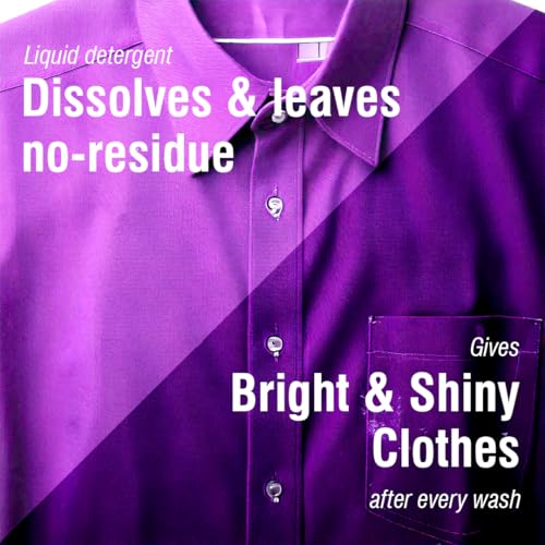 Beco Natural Liquid Detergent Front Load - 2L Refill Pack | Tough Stain Removal | Lavender & Vanilla Freshness | Retains Brightness & Shine | Chemical Free | Front Load Washing Machine Liquid - Image 5