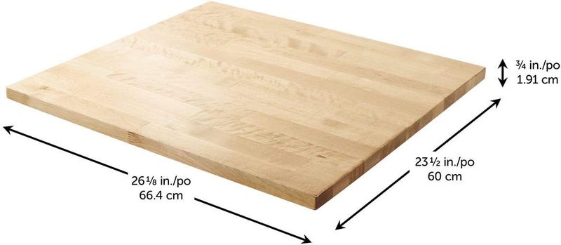 Gladiator 27" Hardwood Top, GAAC27HWGX - Image 3