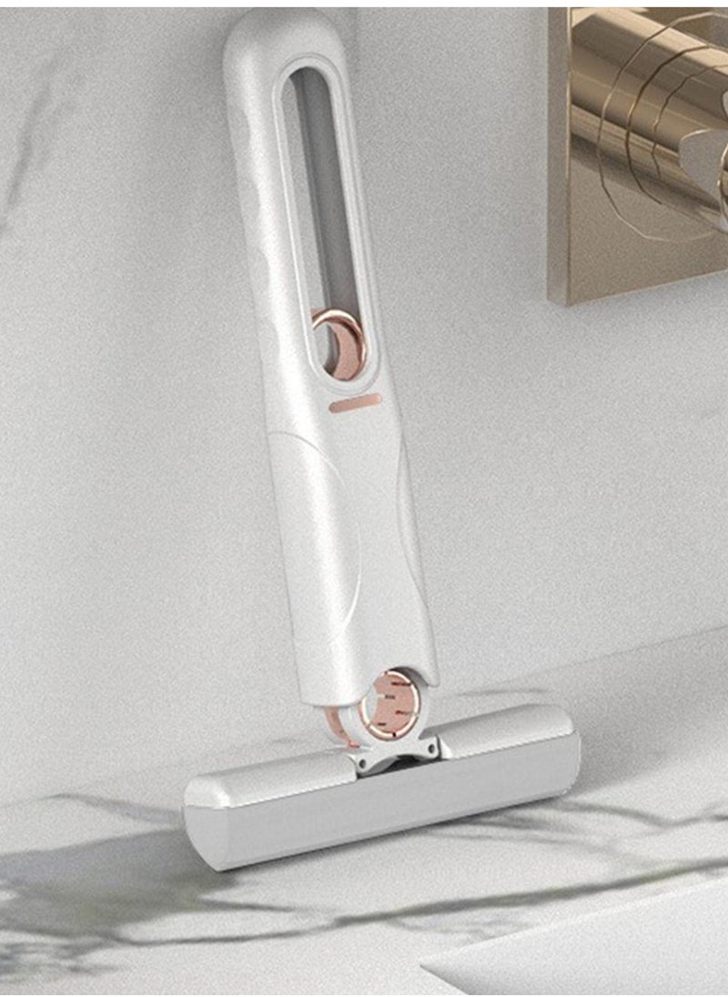 Houmt Portable Self Squeeze Short Mini Mop Lazy Hand Wash Free Strong Absorbent Bathroom Kitchens Tableware Desktop Glass Wet and Dry Use  - Image 3