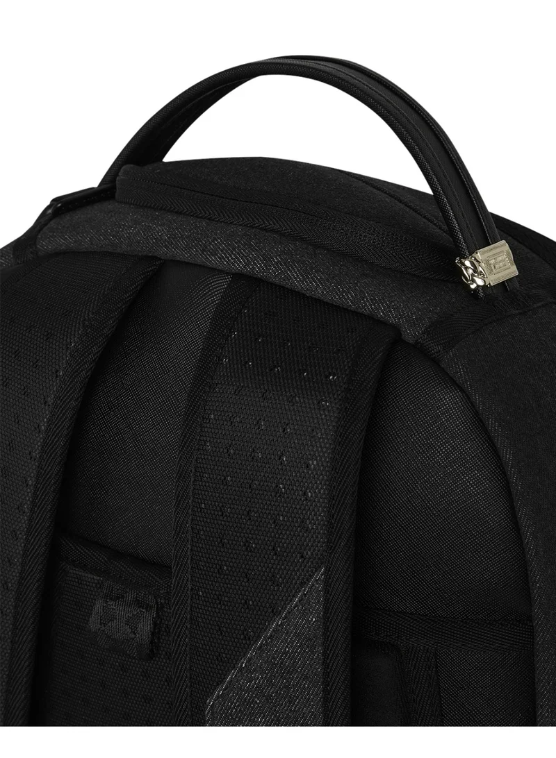 Sprayground  BLACK DENIM TEAR SHARK DLXSV BACKPACK  | Best Price UAE