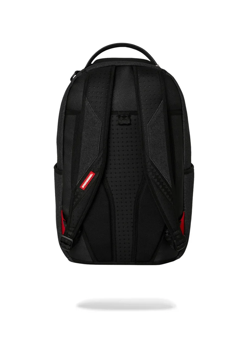Sprayground  BLACK DENIM TEAR SHARK DLXSV BACKPACK  | Best Price UAE