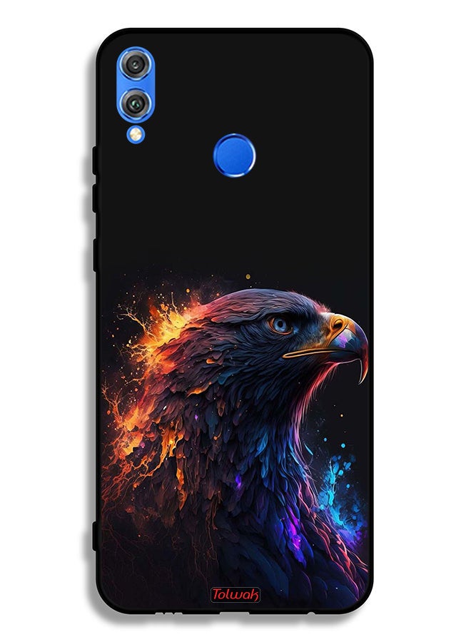 Tolwak Honor 8X Protective Case Cover Eagle Art - Image 2