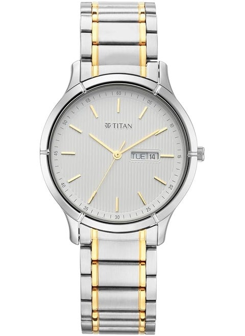 Lagan Collection Analog Silver Dial Men Watch Nn1775Bm02 Nr1775Bm02 Silver White