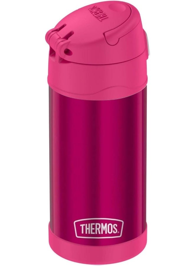 THERMOS FUNTAINER STAINLESS STEEL KIDS PINK BOTTLE 355ML - Image 3
