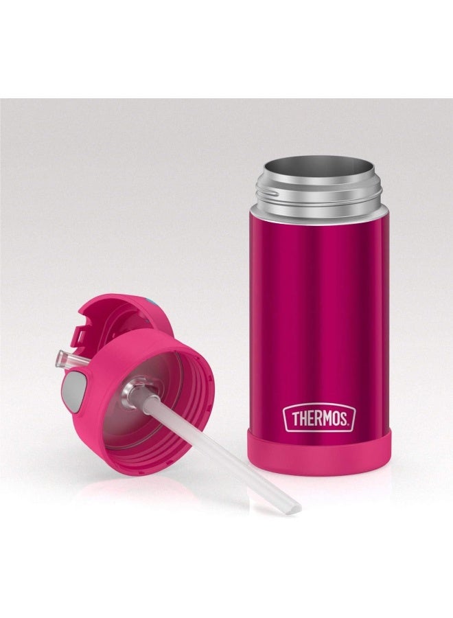 THERMOS FUNTAINER STAINLESS STEEL KIDS PINK BOTTLE 355ML - Image 5