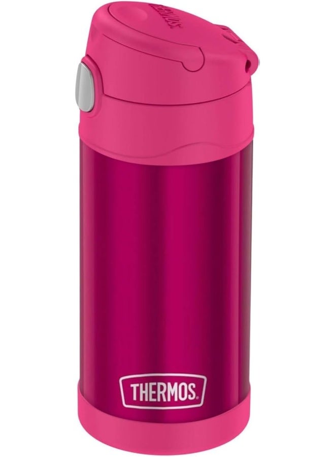 THERMOS FUNTAINER STAINLESS STEEL KIDS PINK BOTTLE 355ML - Image 2