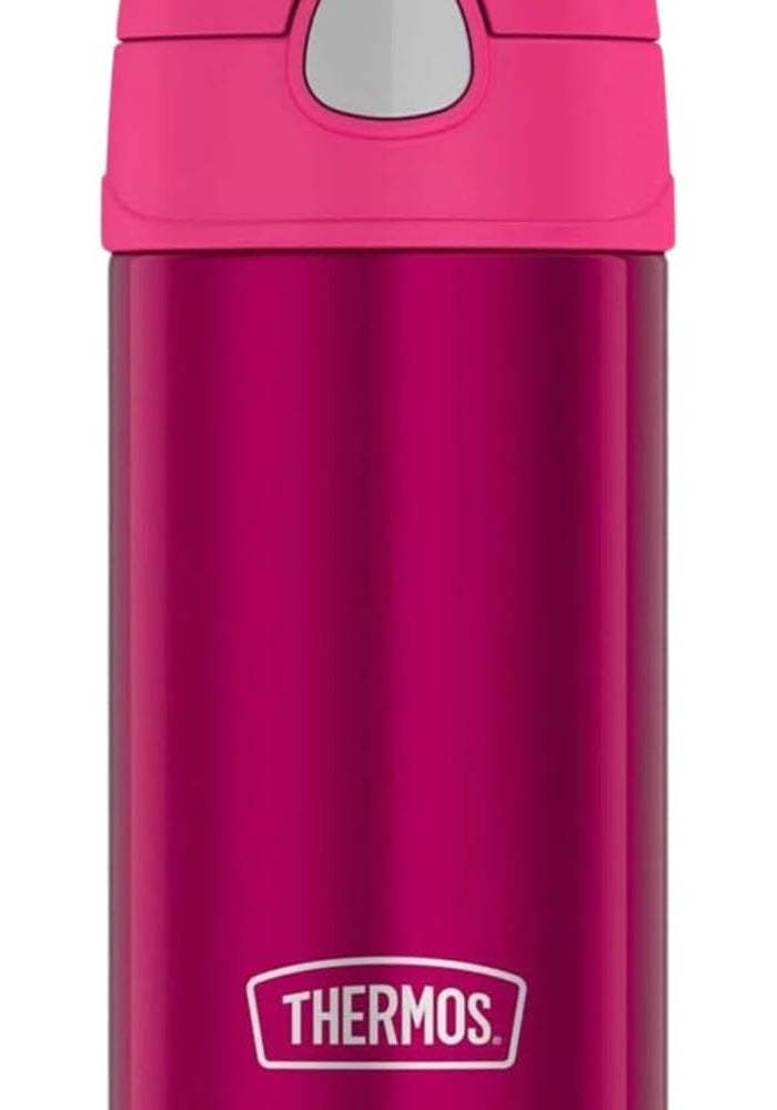 THERMOS FUNTAINER STAINLESS STEEL KIDS PINK BOTTLE 355ML - Image 1